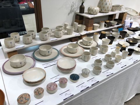 丸善での４人展は終了致しました 陶芸教室ポティエ Potier